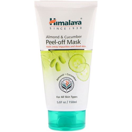 Himalaya, Peel-off Mask, For All Skin Types, Almond & Cucumber, 5.07 fl oz (150 ml) فوائد