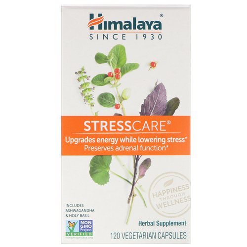 Himalaya, StressCare, 120 Vegetarian Capsules فوائد