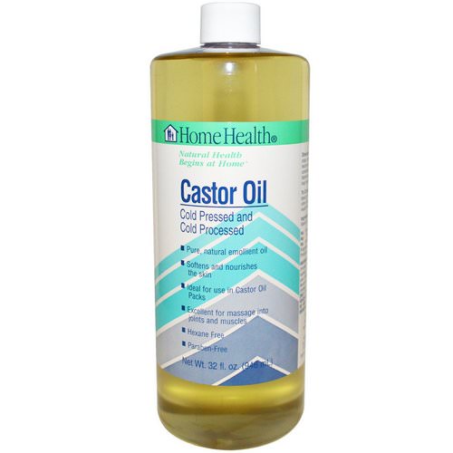 Home Health, Castor Oil, 32 fl oz (946 ml) فوائد