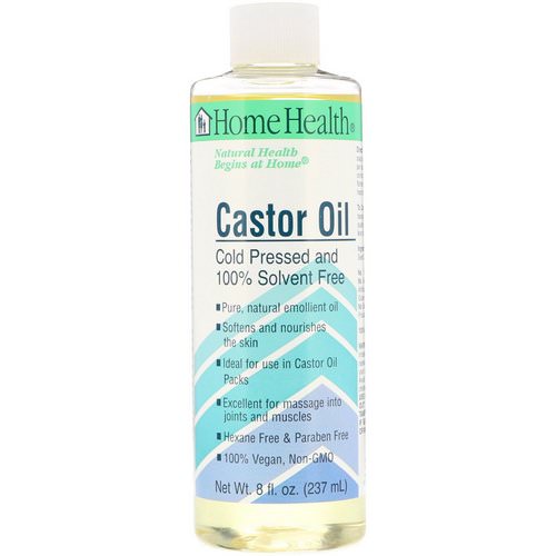 Home Health, Castor Oil, 8 fl oz (237 ml) فوائد