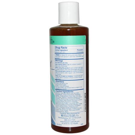 Home Health, Everclean, Antidandruff Shampoo, Unscented, 8 fl oz (236 ml):فر,ة الرأس ,العناية بالشعر