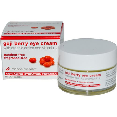 Home Health, Goji Berry Eye Cream, 1 oz (28 g) فوائد