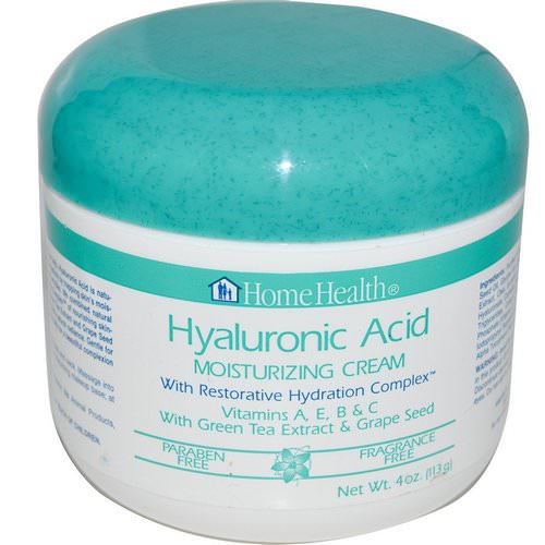 Home Health, Hyaluronic Acid, Moisturizing Cream with Restorative Hydration Complex, 4 oz (113 g) فوائد