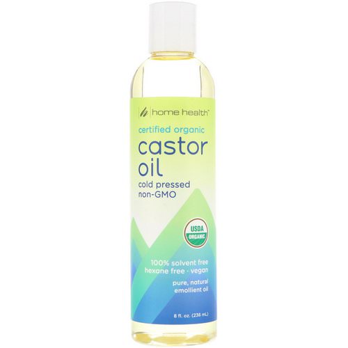 Home Health, Organic Castor Oil, 8 fl oz (236 ml) فوائد