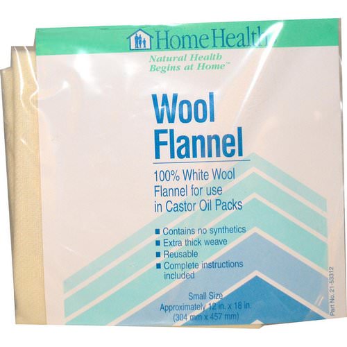 Home Health, Wool Flannel, Small, 1 Flannel فوائد