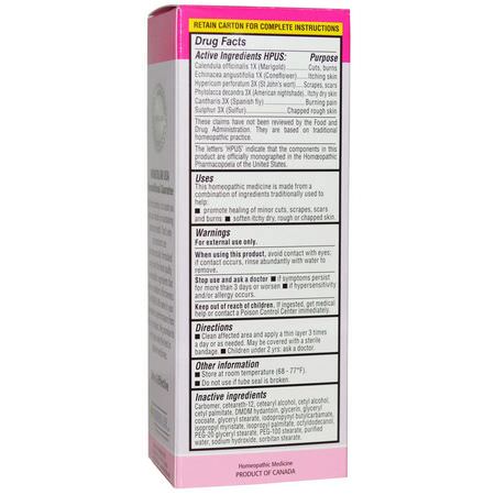 Homeolab USA, Kids Relief, First Aid Cream, Calendula +, 1.76 oz (50 g):المراهم, الم,ضعية
