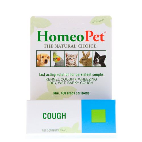 HomeoPet, Cough, 15 ml فوائد
