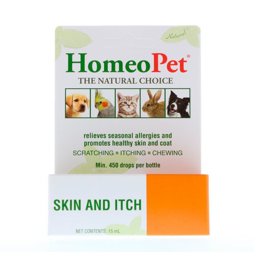 HomeoPet, Skin and Itch, 15 ml فوائد