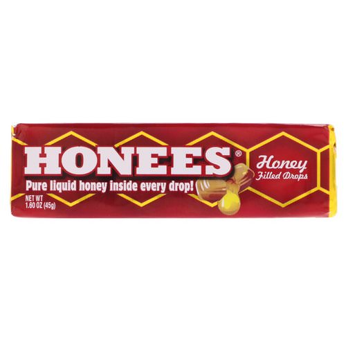 Honees, Honey Filled Drops, 1.60 oz (45 g) فوائد