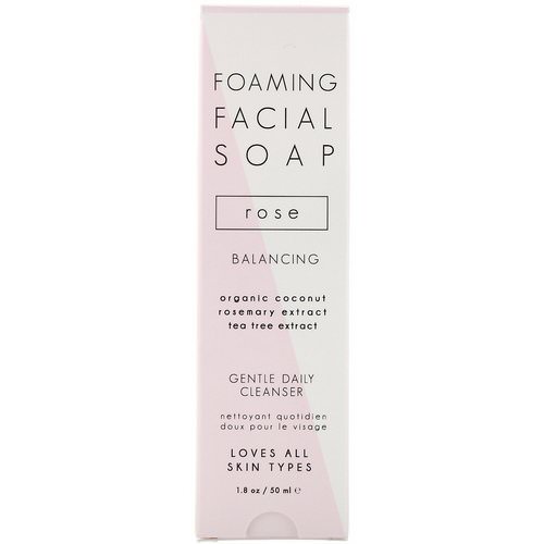 Honey Belle, Foaming Facial Soap, Rose, 1.8 oz (50 ml) فوائد