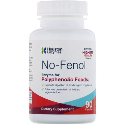 Houston Enzymes, No-Fenol, 90 Capsules فوائد