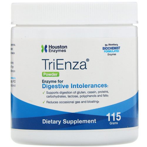 Houston Enzymes, TriEnza Powder, 115 g فوائد