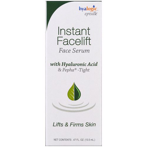 Hyalogic, Instant Facelift Face Serum, .47 fl oz (13.5 ml) فوائد