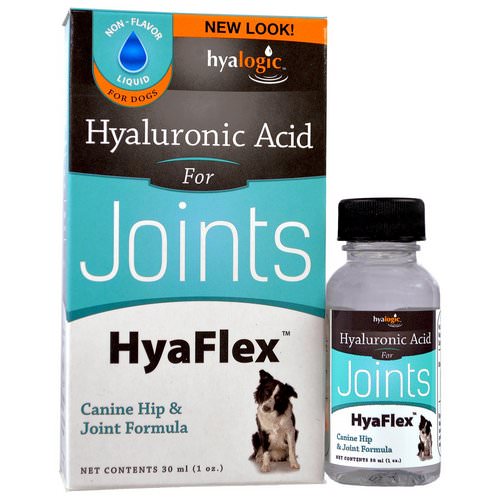 Hyalogic, Hyaluronic Acid, HyaFlex, For Dogs, 1 oz (30 ml) فوائد