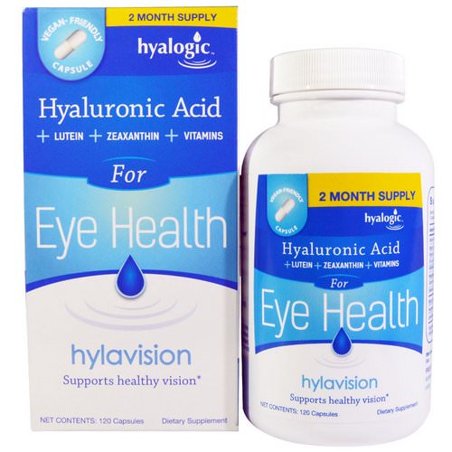 Hyalogic, Hylavision, Hyaluronic Acid, 120 Capsules فوائد