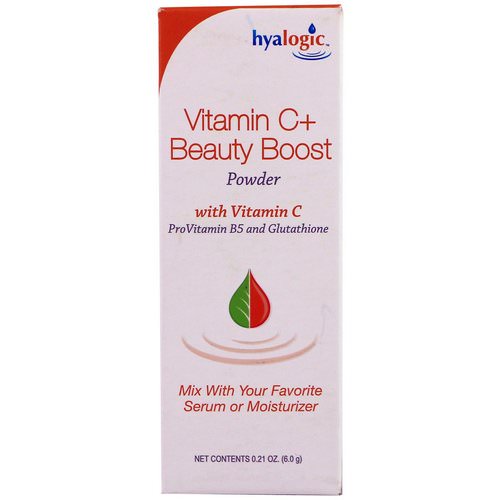 Hyalogic, Vitamin C+ Beauty Boost Powder, 0.21 oz (6.0 g) فوائد