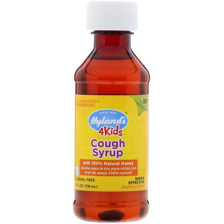 Hyland's Children's Cold Flu Cough Cold Cough Flu - البرد, المكملات الغذائية, السعال, الإنفل,نزا