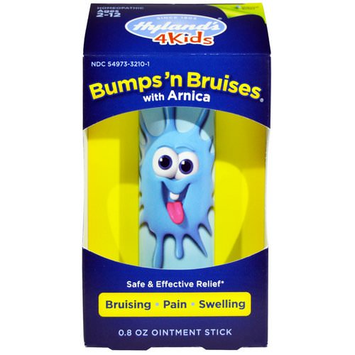 Hyland's, 4Kids, Bumps 'n Bruises, with Arnica, Ointment Stick, 0.8 oz فوائد