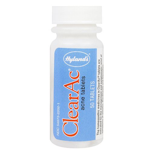 Hyland's, ClearAc, 50 Tablets فوائد