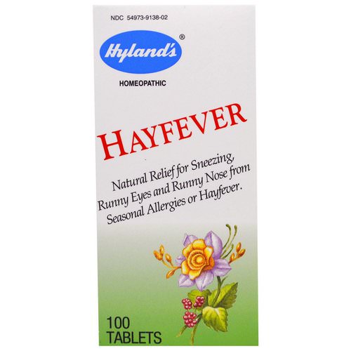 Hyland's, Hayfever, 100 Tablets فوائد