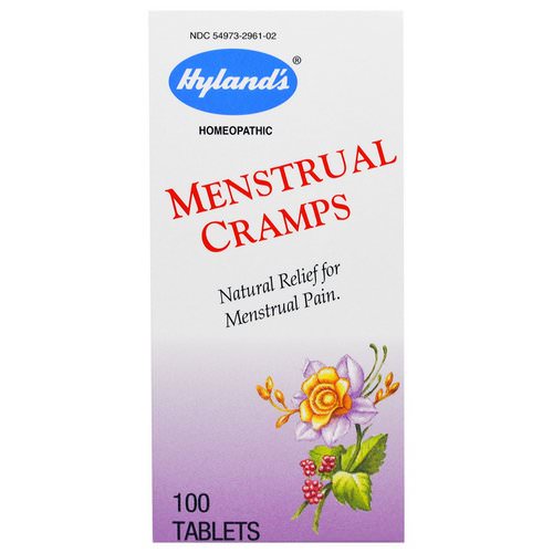 Hyland's, Menstrual Cramps, 100 Tablets فوائد