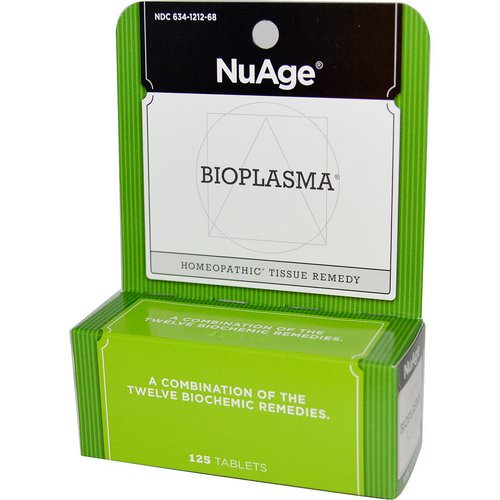Hyland's, NuAge, Bioplasma, 125 Tablets فوائد