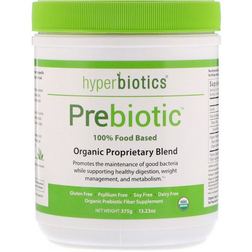 Hyperbiotics, Prebiotic, Organic Proprietary Blend, 13.23 oz (375 g) فوائد