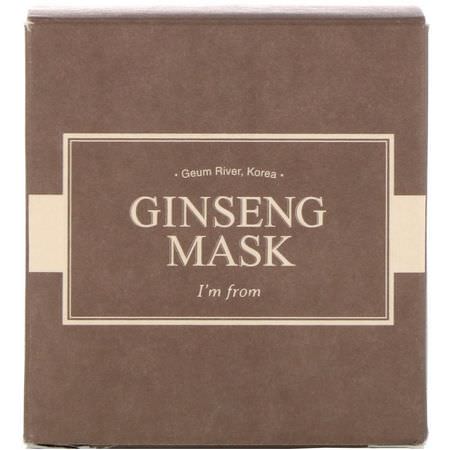 I'm From, Ginseng Mask, 120 g:أقنعة ال,جه K-جمال, التقشير