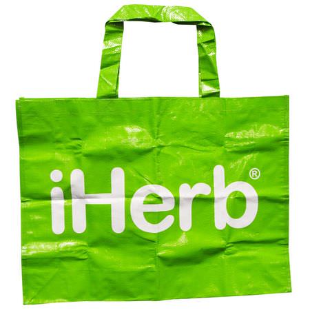 iHerb Goods, Grocery Tote Bag, Extra Large:
