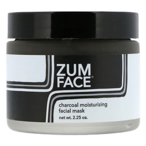 Indigo Wild, Zum Face, Charcoal Moisturizing Facial Mask, 2.25 oz فوائد