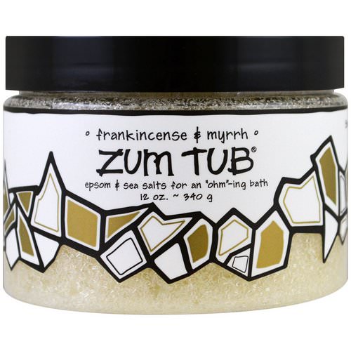 Indigo Wild, Zum Tub, Epsom & Sea Salts, Frankincense & Myrrh, 12 oz (340 g) فوائد