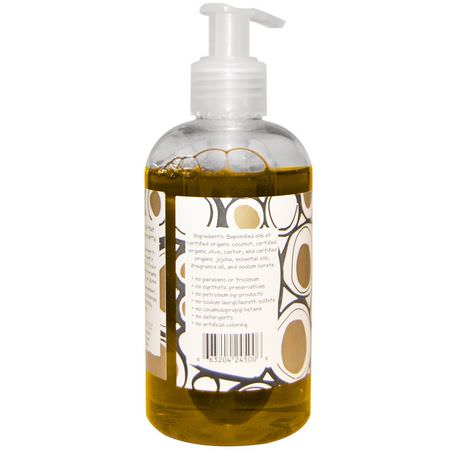Indigo Wild, Zum Wash, Natural Liquid Soap for Hands and Body, Frankincense & Myrrh, 8 fl oz (225 ml):جل الاستحمام, غسيل الجسم