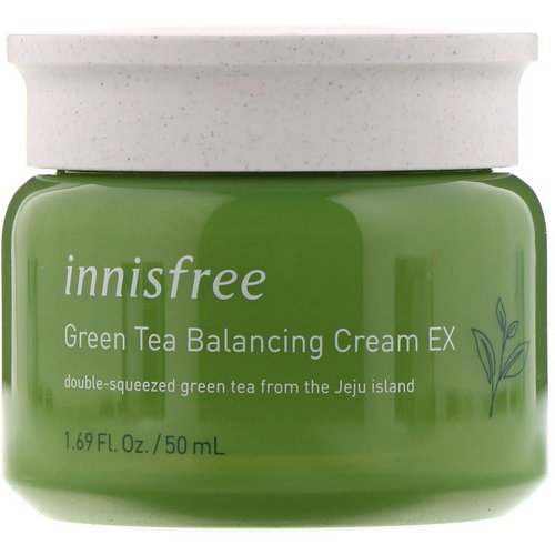 Innisfree, Green Tea Balancing Cream EX, 1.69 oz (50 ml) فوائد