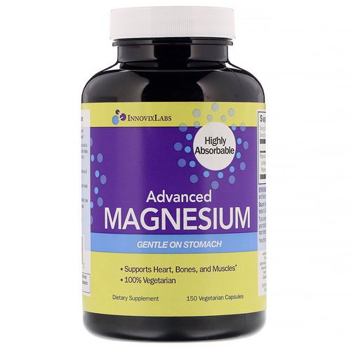 InnovixLabs, Advanced Magnesium, 150 Vegetarian Capsules فوائد