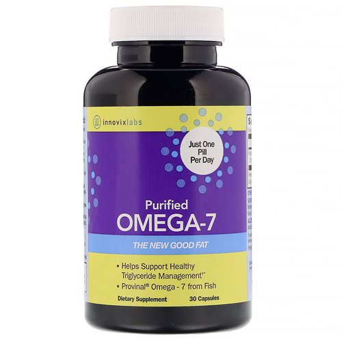 InnovixLabs, Purified Omega-7, 30 Capsules فوائد