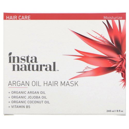 InstaNatural, Argan Oil Hair Mask, 8 fl oz (240 ml) فوائد