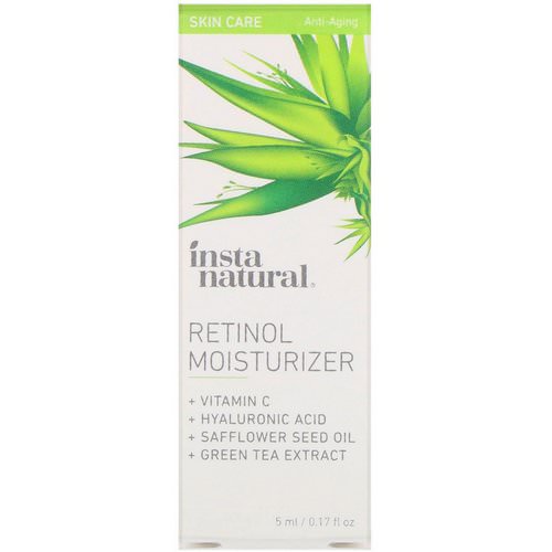 InstaNatural, Retinol Moisturizer, Anti-Aging, 0.17 fl oz (5 ml) فوائد