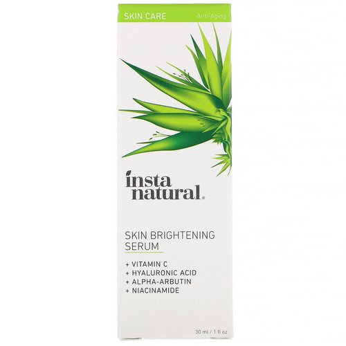 InstaNatural, Skin Brightening Serum, Anti-Aging, 1 fl oz (30 ml) فوائد