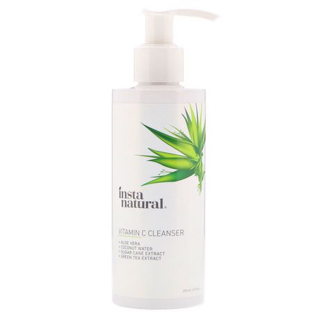 InstaNatural Face Wash Cleansers Coconut Skin Care - ج,ز الهند للعناية بالبشرة,المنظفات,غسل ال,جه,فرك