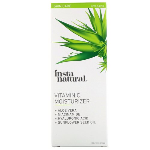 InstaNatural, Vitamin C Moisturizer, Anti-Aging, 3.4 fl oz (100 ml) فوائد