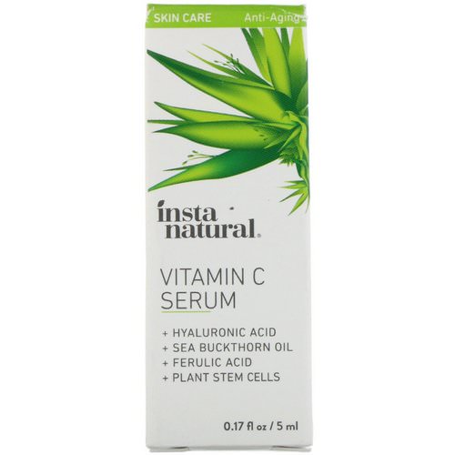 InstaNatural, Vitamin C Serum, Anti-Aging, 0.17 fl oz (5 ml) فوائد