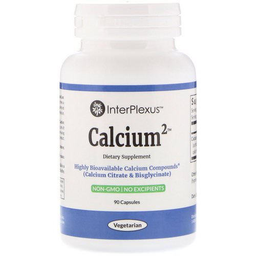InterPlexus, Calcium2, 90 Capsules فوائد