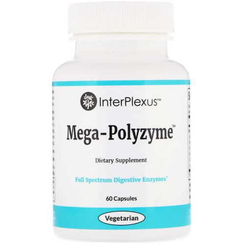 InterPlexus, Mega-Polyzyme, 60 Capsules فوائد