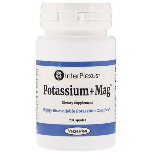 InterPlexus, Potassium+Mag, 90 Capsules فوائد
