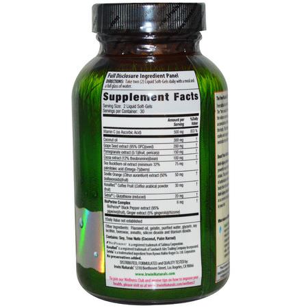 Irwin Naturals, Anti-Aging Antioxidants, 60 Liquid Soft-Gels:مضادات الأكسدة ,مضادات الأكسدة