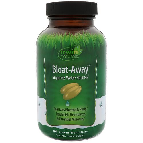 Irwin Naturals, Bloat-Away, 60 Liquid Soft-Gels فوائد