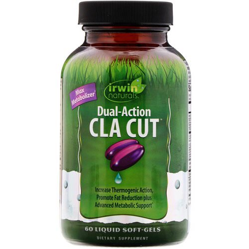 Irwin Naturals, Dual-Action CLA Cut, 60 Liquid Soft-Gels فوائد