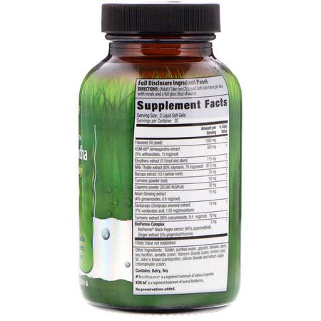 Irwin Naturals, Extra Strength Ashwagandha, 60 Liquid Soft-Gels:Ashwagandha, Adaptogens