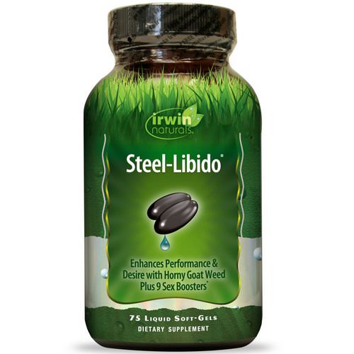 Irwin Naturals, Steel Libido, 75 Liquid Soft-Gels فوائد