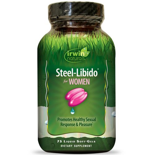 Irwin Naturals, Steel-Libido for Women, 75 Liquid Soft-Gels فوائد